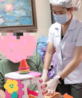 กายภาพบำบัด ตามบ้าน อัมพฤกษ์ อัมพาต นนทบุรี
